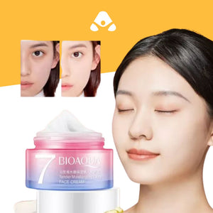 CREMA REVITALIZANTE V7 / ACLARADOR MAGICO VEGANA-7 BIOAQUA